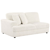 Orleans Furniture - Coaster - Emberson Upholstered LAF Loveseat Ivory - 508851